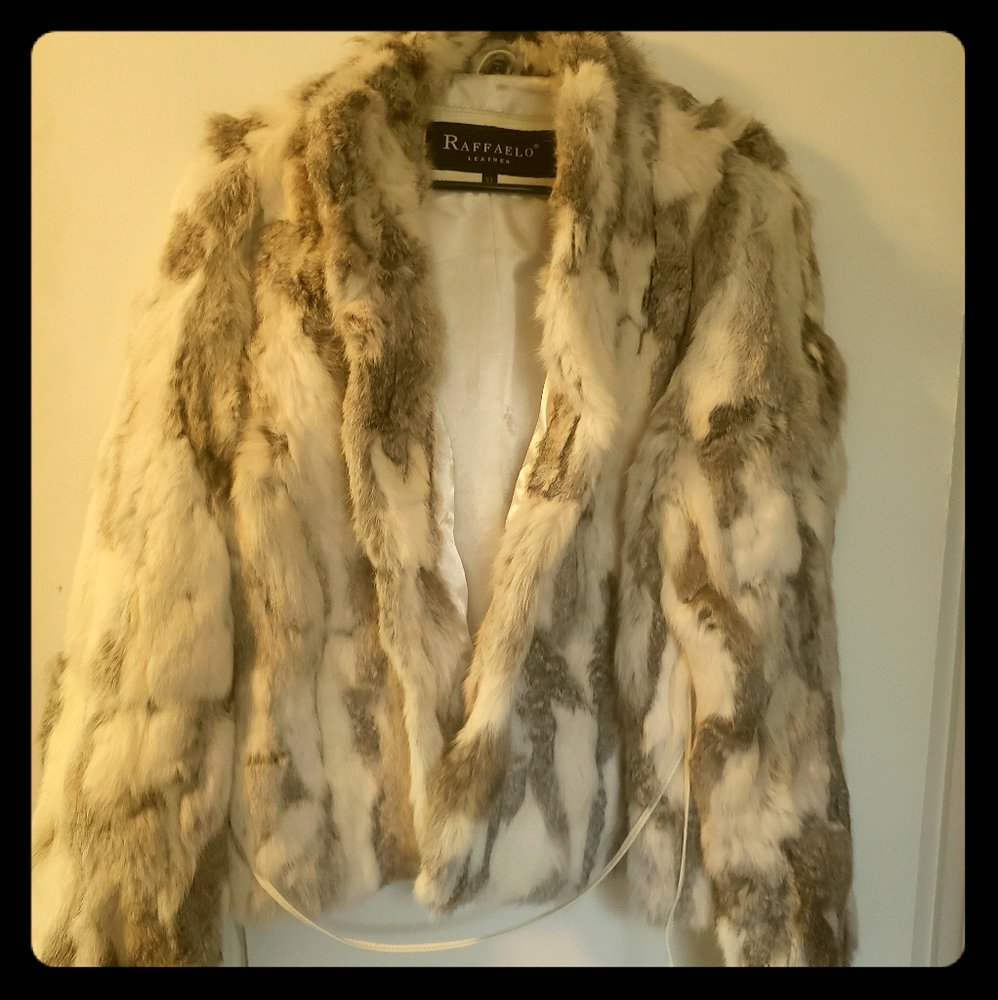 Authentic Rabbit Raffaelo Coat